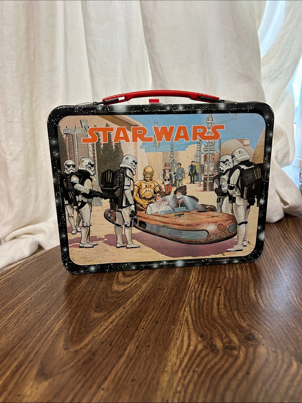 1977 Star Wars Thermos Tin Lunchbox